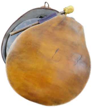14" Inipi Drum Bag - Chestnut with 69 brand