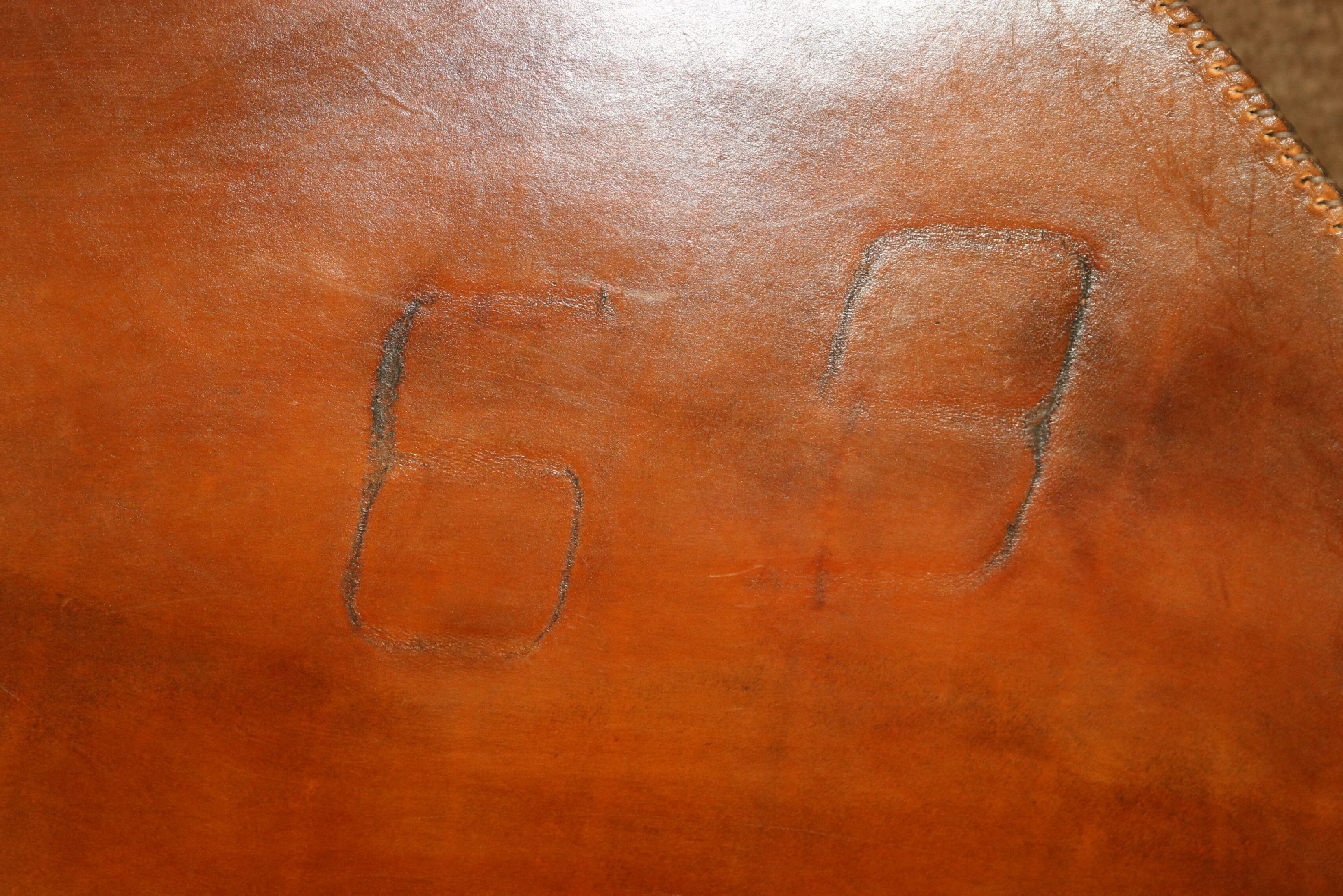 14" Inipi Drum Bag - Chestnut with 69 brand - Image 3