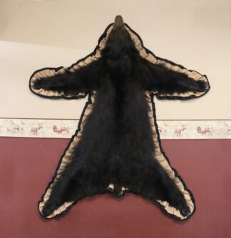 Bear Rug/Wall Hanger - Black